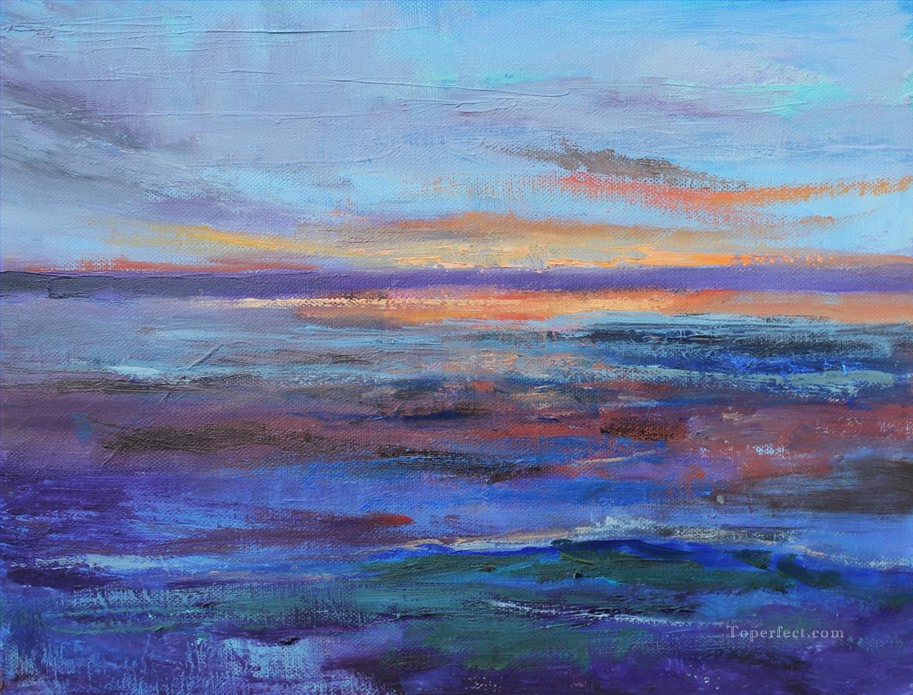 paisaje marino abstracto 112 Pintura al óleo